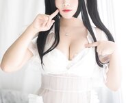 [Cosplay] 白烨 白猫透明女仆