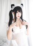 [Cosplay] 白烨 白猫透明女仆