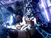 [Cosplay] 自闭颜球球无颜小天使wy 赛博 透明兔女郎