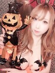 [Cosplay][KURUPIKA] Reku Momoiro 桃色れく - Sexy Halloween Bikini