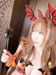 [Cosplay][KURUPIKA] Reku Momoiro 桃色れく - Sexy Halloween Bikini