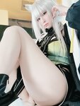 [Cosplay] Ringo Mitsuki 林檎蜜紀 - 【祝4周年 明日方舟】アークナイ 新コーデケルシー先生がセクシーすぎる