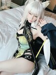 [Cosplay] Ringo Mitsuki 林檎蜜紀 - 【祝4周年 明日方舟】アークナイ 新コーデケルシー先生がセクシーすぎる