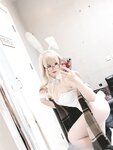 [Cosplay] 阿半今天很开心 蔚蓝档案 室笠茜 兔女郎
