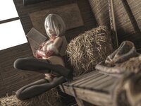 [Cosplay] Chun Momo 蠢沫沫 - 2B Christmas 2B 圣诞