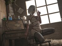 [Cosplay] Chun Momo 蠢沫沫 - 2B Christmas 2B 圣诞