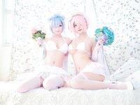 [Cosplay] Azami - Rem wedding dress 蕾姆婚纱