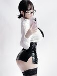 [Cosplay] Youmeko 幼愛 - Glasses Girl Self-Photography 眼镜娘 自摄