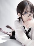 [Cosplay] Youmeko 幼愛 - Glasses Girl Self-Photography 眼镜娘 自摄