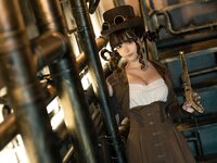 [Cosplay] Chun Momo 蠢沫沫 - Steam girl 蒸汽少女