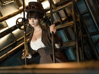 [Cosplay] Chun Momo 蠢沫沫 - Steam girl 蒸汽少女
