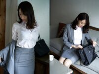 FLASHデジタル写真集R 染谷有香 09.OLに染まる 10.お嬢様に染まる 17カット