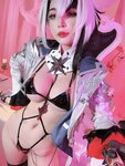 [Cosplay] Umeko J Arlecchino Genshin Impact Part 2