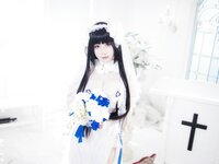 [Cosplay] 末夜787 95式婚纱