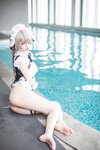 [Cosplay] rioko 凉凉子 - Rita swimsuit 丽塔泳装