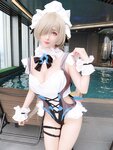 [Cosplay] rioko 凉凉子 - Rita swimsuit 丽塔泳装