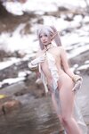 [Cosplay] 小和甜酒橙风千雅 雪山 菲伦芙莉莲