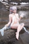 [Cosplay] 小和甜酒橙风千雅 雪山 菲伦芙莉莲