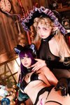 [Cosplay] 小和甜酒橙风千雅 魔女猫咪