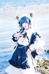 [Cosplay] 小瑶幺幺 透明比基尼