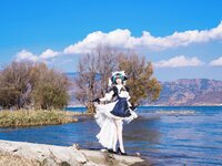 [Cosplay] 小瑶幺幺 透明比基尼