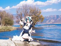 [Cosplay] 小瑶幺幺 透明比基尼