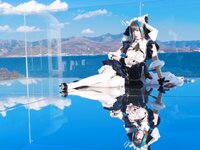 [Cosplay] 小瑶幺幺 透明比基尼