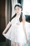 [DJAWA] Pia (피아) - Sheer Chiffon Apron