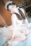 [DJAWA] Pia (피아) - Sheer Chiffon Apron