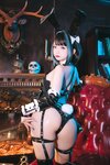 [COSPLAY] 日奈娇 - 万圣恶魔皮衣 [66P-1.39GB]