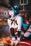 [COSPLAY] 日奈娇 - 万圣恶魔皮衣 [66P-1.39GB]