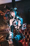 [COSPLAY] 日奈娇 - 万圣恶魔皮衣 [66P-1.39GB]