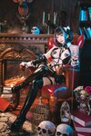 [COSPLAY] 日奈娇 - 万圣恶魔皮衣 [66P-1.39GB]