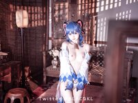 [COSPLAY] 白莉爱吃巧克力（白リリ）- 甘雨 (2022.08)