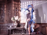 [COSPLAY] 白莉爱吃巧克力（白リリ）- 甘雨 (2022.08)