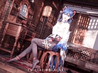 [COSPLAY] 白莉爱吃巧克力（白リリ）- 甘雨 (2022.08)