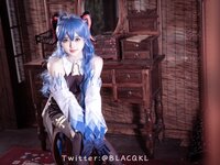[COSPLAY] 白莉爱吃巧克力（白リリ）- 甘雨 (2022.08)