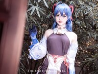[COSPLAY] 白莉爱吃巧克力（白リリ）- 甘雨 (2022.08)