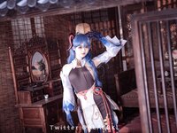 [COSPLAY] 白莉爱吃巧克力（白リリ）- 甘雨 (2022.08)