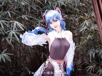 [COSPLAY] 白莉爱吃巧克力（白リリ）- 甘雨 (2022.08)