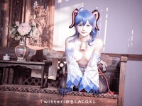 [COSPLAY] 白莉爱吃巧克力（白リリ）- 甘雨 (2022.08)