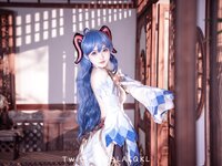 [COSPLAY] 白莉爱吃巧克力（白リリ）- 甘雨 (2022.08)