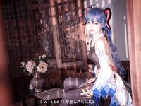 [COSPLAY] 白莉爱吃巧克力（白リリ）- 甘雨 (2022.08)