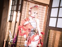 [COSPLAY] 白莉爱吃巧克力（白リリ）- 宵宫  (2022.08)