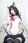 [COSPLAY] 白烨烨 -  魅惑狼姐姐-室外 [63P11V-1.93G]