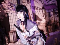 [COSPLAY] 白莉爱吃巧克力（白リリ）- 雷电将军 (2022.08)