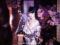 [COSPLAY] 白莉爱吃巧克力（白リリ）- 雷电将军 (2022.08)