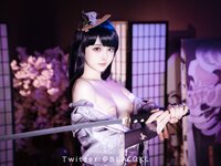 [COSPLAY] 白莉爱吃巧克力（白リリ）- 雷电将军 (2022.08)