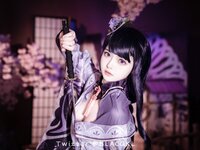 [COSPLAY] 白莉爱吃巧克力（白リリ）- 雷电将军 (2022.08)