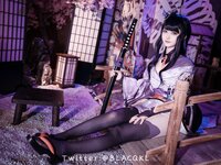 [COSPLAY] 白莉爱吃巧克力（白リリ）- 雷电将军 (2022.08)